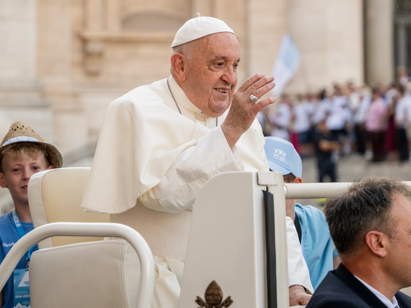 Titelbild für Beitrag: Papst Franziskus